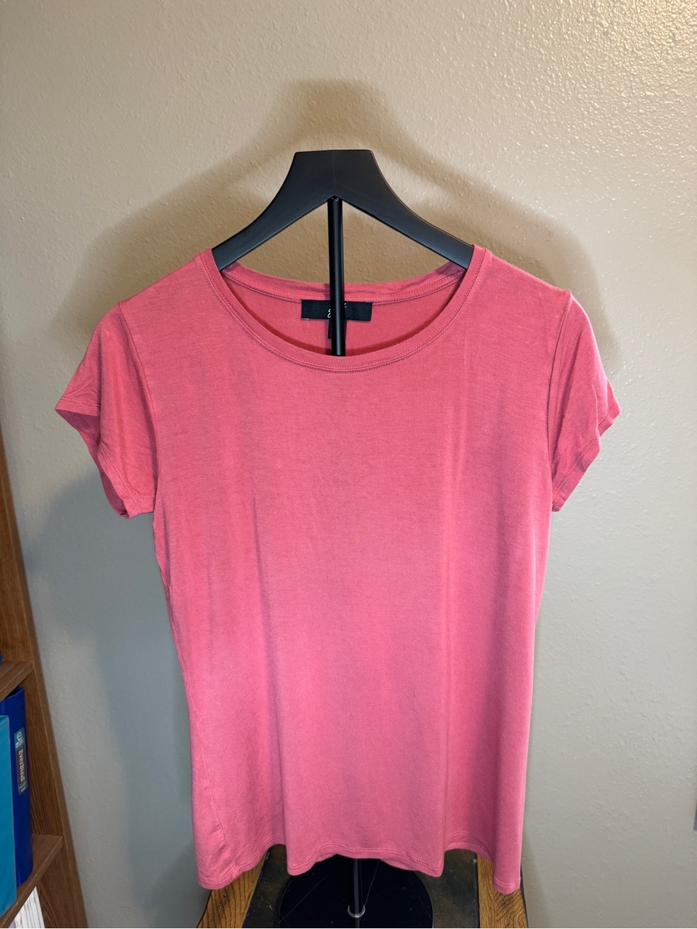 GNW Coral Pink Short Sleeve Crewneck Tee